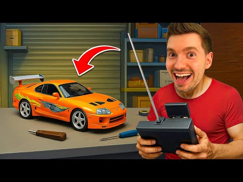 Comprei um SUPRA de controle remoto!