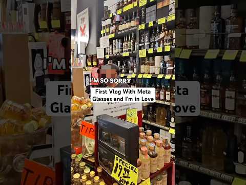 First Vlog with Meta Glasses and they are…