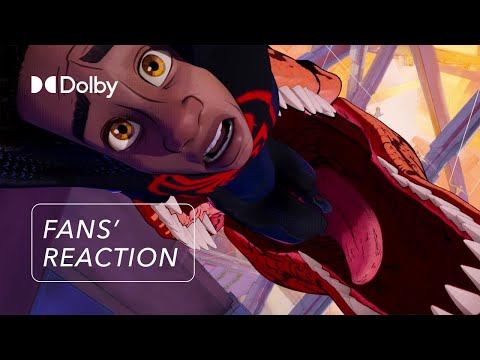 Spider-Man: Across the Spider-Verse fans in Dolby Cinema | Fan Reactions