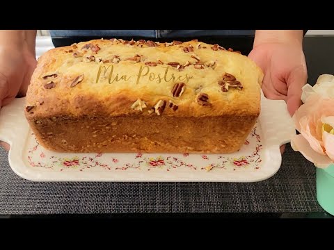 PANQUE DE PLATANO!! 🍌 pastel de plátano, receta facil para tus ventas ✅️