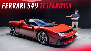 Nuova Ferrari 849 Testarossa: bomba ibrida da 1.050 CV