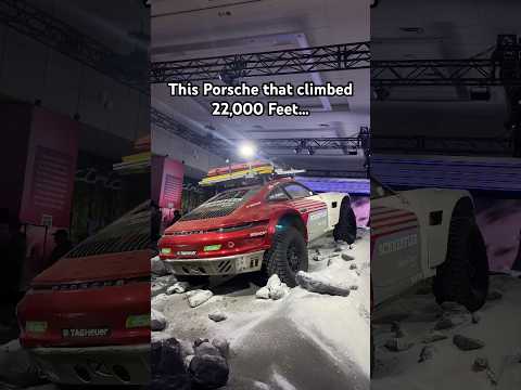 This Porsche climbed 22,000 Feet… #shorts