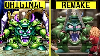 Dragon Quest VII Remake vs Original Early Graphics Comparison | ドラゴンクエストVII Reimagined
