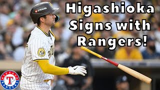 BREAKING: Texas Rangers SIGN C, Kyle Higashioka