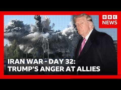 YouTube video thumbnail: Trump Says Allies Should 'Start Learning How to Fight for Yourself' Over Iran