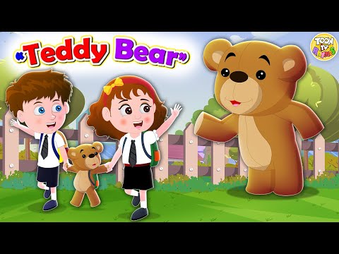 Teddy Bear, Teddy Bear Song | Toon Tv Nursery Rhymes & Kids Songs