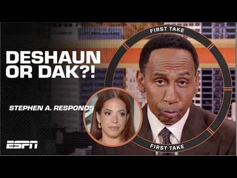 🚨 ‘YOU ARE WRONG!’ 🚨 Stephen A. SHUNS this Dak Prescott vs. Deshaun Watson take! | First Take