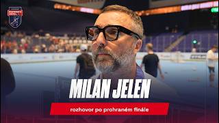 Rozhovor s asistentem trenéra Milanem Jelenem (CZE) po prohraném finále s USA