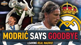 Luka Modrić LEAVES Real Madrid after 13 seasons | 6x UCL Winner & 1x Ballon d'Or 🏆 | Morning Footy