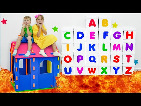 Kinder lernen das englische Alphabet | ABC