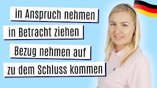 Kennst du diese 20 Nomen-Verb-Verbindungen?