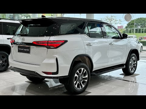 2025 Toyota Fortuner 4WD - 7Seaters Family SUV 2.8L AT | Exterior and Interior White Color