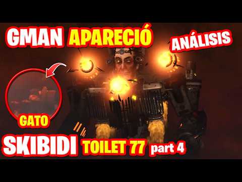 GMAN TOILET VS JUGGERNAUT SKIBIDI TOILET 77 PART 4😱🔥Analisis y Secretos