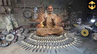 AMAZING Crafting a Pocket Knife by Hands in Factory Process |  Factory Mass Production