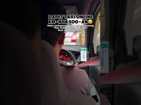 LANGKA BANGET‼️Abis anter mobil customer ke Depok pulang naik Taxol dapet mobil yg KMnya cuma gope‼️