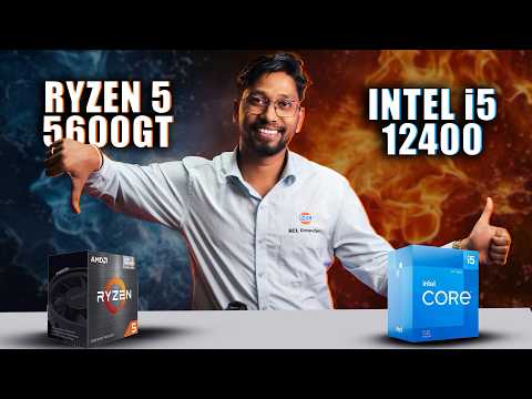 Intel Core i5-12400 vs Ryzen 5 5600GT in 2025 🔥 Best CPU for Gaming & Productivity in 2025