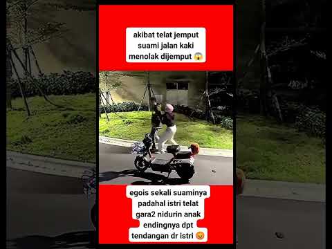 Akibat merajuk suami dapat tendangan super hero #jalanyangjauhjanganlupapulang