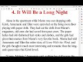 Exploring Chapter 4 of Number the Stars