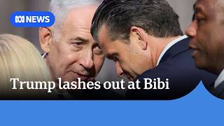 YouTube video thumbnail: Trump Lashes out at Netanyahu Over Pickaxe Mountain Leaks