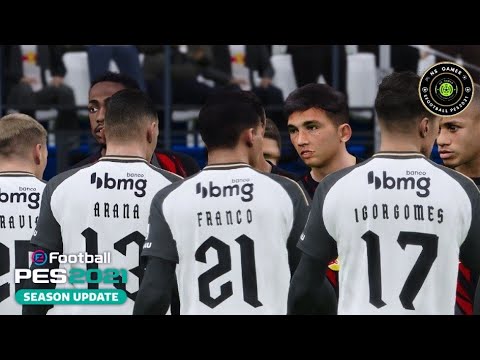 BRAGANTINO VENCE NA GAMEPLAY - JOGO DE HOJE ASSISTA AGORA NO PC PES21