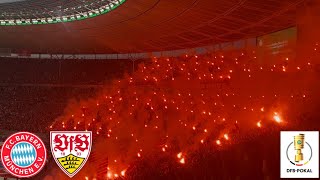 23.05.2026 ⚽️Pokalfinale🏆 Massig Pyro🔥 FC Bayern München - VfB Stuttgart 3:0 (Saison 2025/26) 