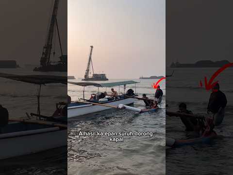 Ka epan di hukum di pantai #shorts #minivlog #epanchannel