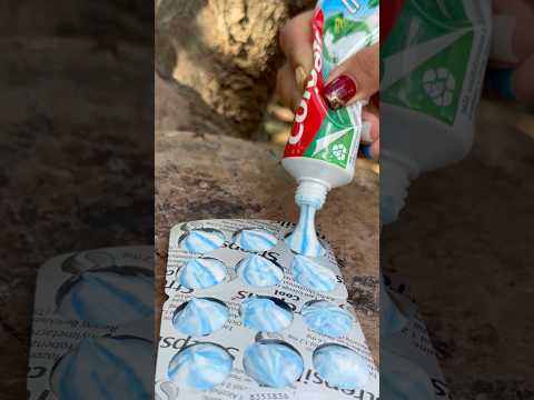 Survival Skills: Single mom show SMART idea with toothpaste saving in forest #camping #bushcraft