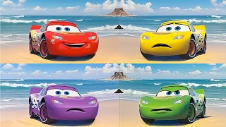 Lightning McQueen Pixar Cars 3⚡ - McQueen Cars & Other Pixar Cars | Zoonomaly Theme Song(COVER)