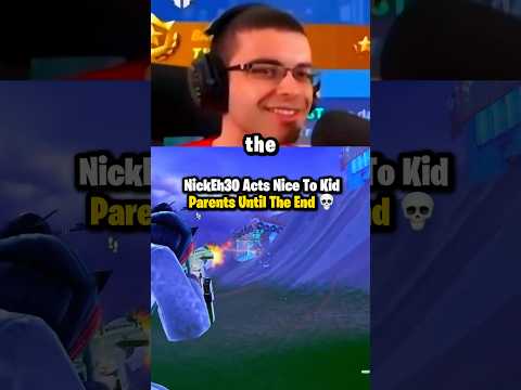 Why Would Nick Say That 💀 #nickeh30 #fortnite #trending