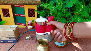 Miniature Real Work Mixer Grinder Unboxing | Miniature Kitchen Set | Miniature housewife |