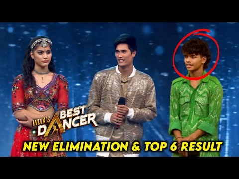 New Week Elimination & Top 6 Result of India Best Dancer Season 4 Today Episode | IBD Season 4