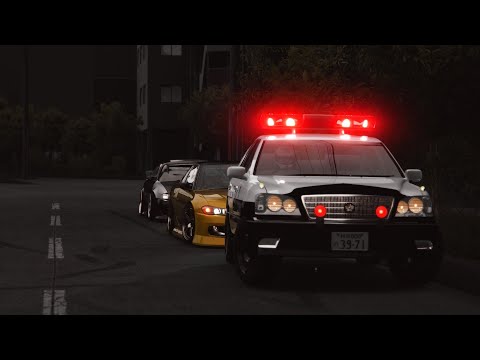 【雑談】平日の夜中にに共同危険行為やったろ！警察なんて逃げたら勝ち#shorts