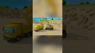 I'm an Excavator! 🚧 Kids Song 🎶 #songs #blippi #geckosgarage