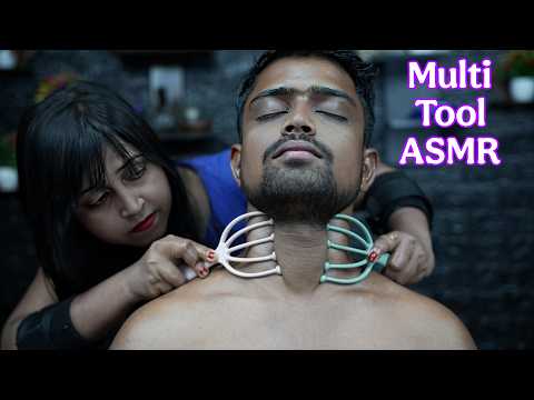 Unleash Your Inner Calm : Lady Barber's Multi Tool ASMR Massage Therapy for Stress Relief