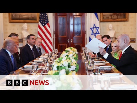 YouTube video thumbnail: Israel-Gaza Ceasefire Talks 'Going Well', Says US President Donald Trump