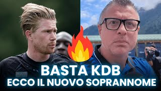 NUOVO SOPRANNOME DE BRUYNE 🇧🇪 | Sentite cosa hanno inventato i TIFOSI del NAPOLI ⚪🔵