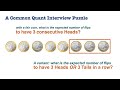Analyzing Coin Flip Strategies
