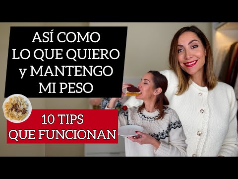 10 TRUCOS para COMER LO QUE QUIERAS SIN ENGORDAR | Mantente en tu peso sin esfuerzo