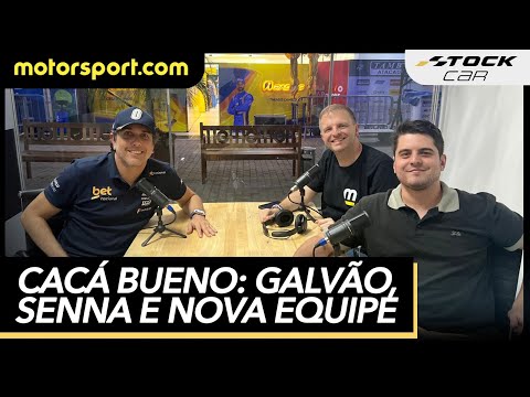 GALVÃO BUENO, relação com Ayrton Senna, 'DONO' de equipe: CACÁ DÁ AULA de F1/ STOCK e projeta futuro