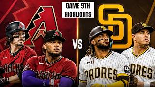 Arizona Diamondbacks vs. San Diego Padres Game 9th Highlights | August 6,2026 - MLB Season 2026