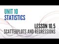 Exploring Scatterplots and Regression Analysis