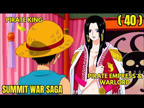 (40) AKSIDENTENG NAHULOG ANG LOOB KAY LUFFY NG NAPAKAGANDANG PIRATE EMPRESS NA ISA RING WARLORD
