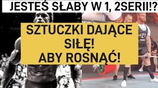 SZTUCZKI DAJĄCE SIŁĘ ABY ROSNĄĆ! 