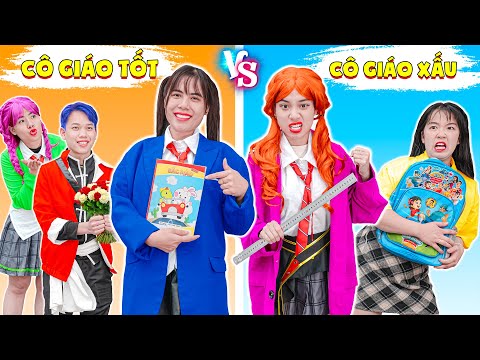 CÔ GIÁO TỐT vs CÔ GIÁO XẤU | Chị Miu Làm Cô Giáo | Phim Học Đường Nhí Nhố P1 | Miu Miu TV