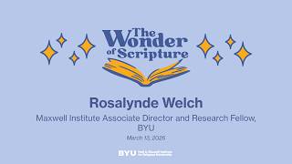 Psalm 22 and the God Who Hides | The Wonder of Scripture with Rosalynde Welch