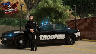 POOR DODGE CHARGER HELLCAT DIDNT STAND A CHANCE.... - AFG - GTA 5 RP