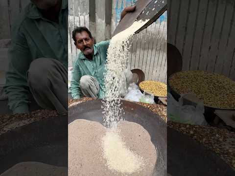 How Salt Rice is Made?Old Man Making Rice