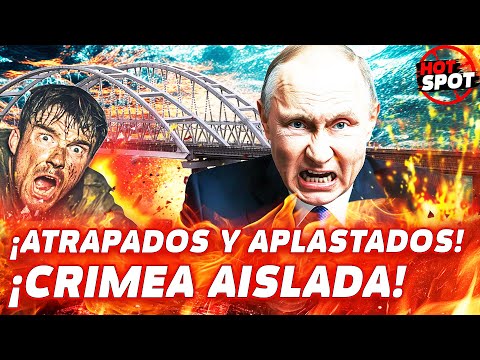 🔥UCRANIA ROMPE EL FRENTE! LAS LÍNEAS RUSAS SE DERRUMBAN — ¡CRIMEA AISLADA! PÁNICO EN EL KREMLIN!
