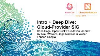 Intro + Deep Dive: Cloud-Provider SIG