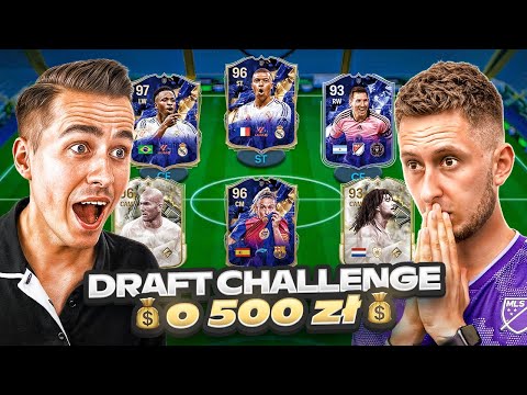 NAJDROŻSZY DRAFT CHALLENGE o 500 ZŁ vs LACHU | EA FC 25